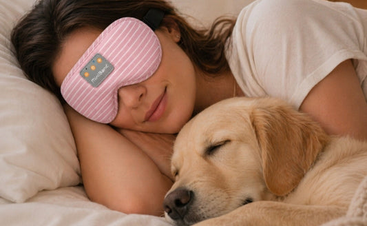 Relax, Rest, and Recharge Anywhere with the MiniBand London Music Eye Mask